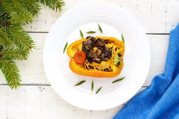 Talerz z sezonowym daniem